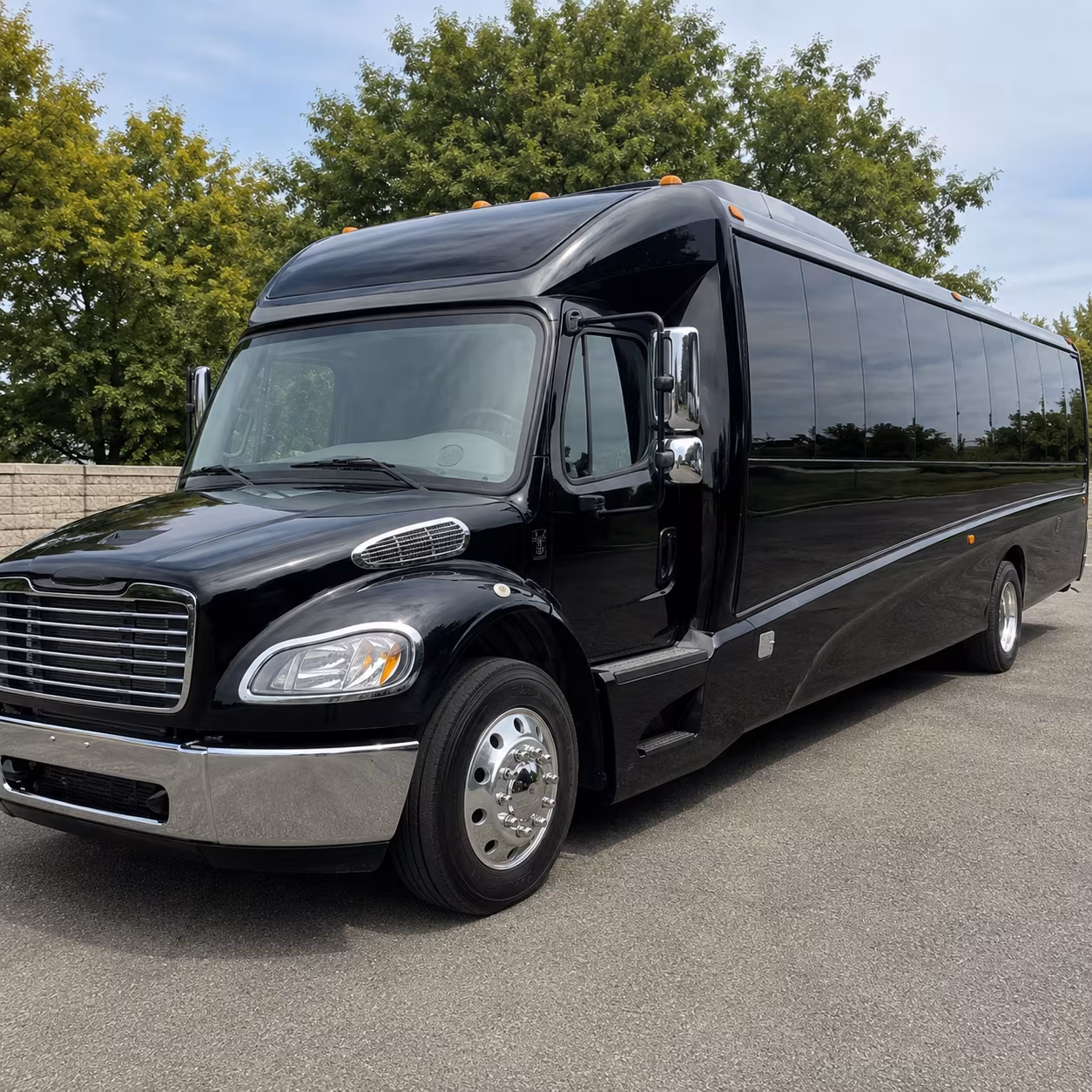 Chesapeake Airport Shuttle & Transportation party bus exterior