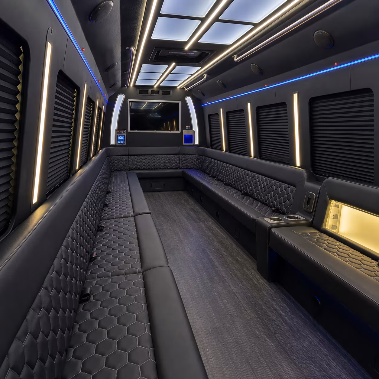 Chesapeake Bachelor & Bachelorette Transportation party bus exterior