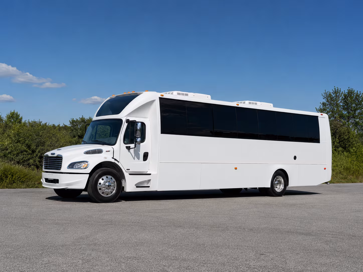 Chesapeake Bachelor & Bachelorette Transportation party bus exterior