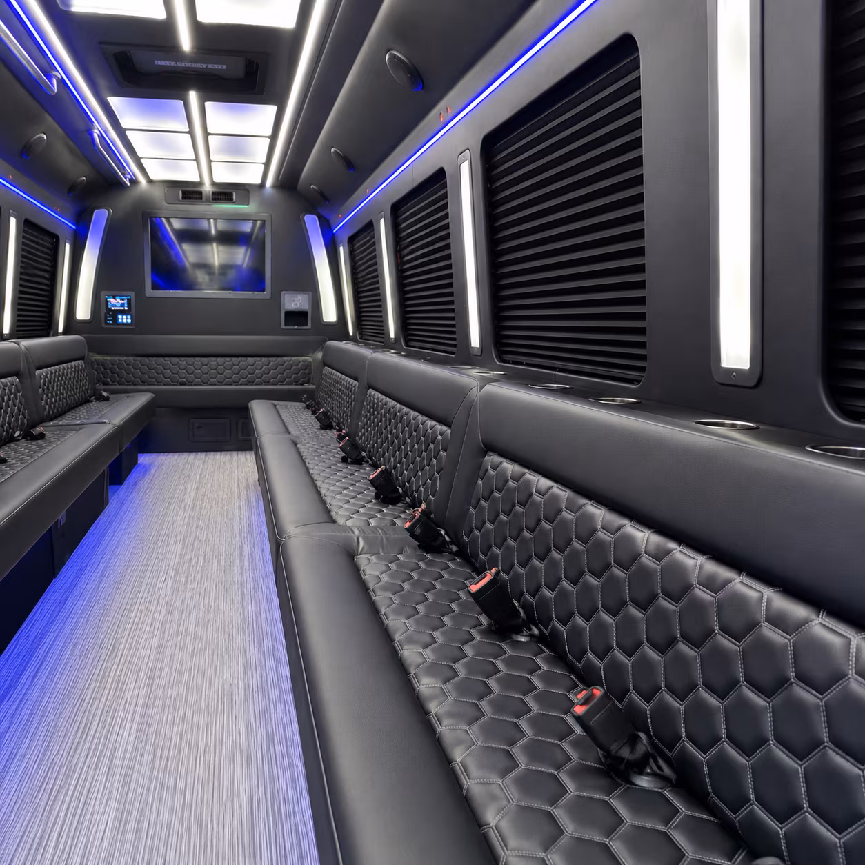 Chesapeake Concert & Music Festival Transportation party bus exterior