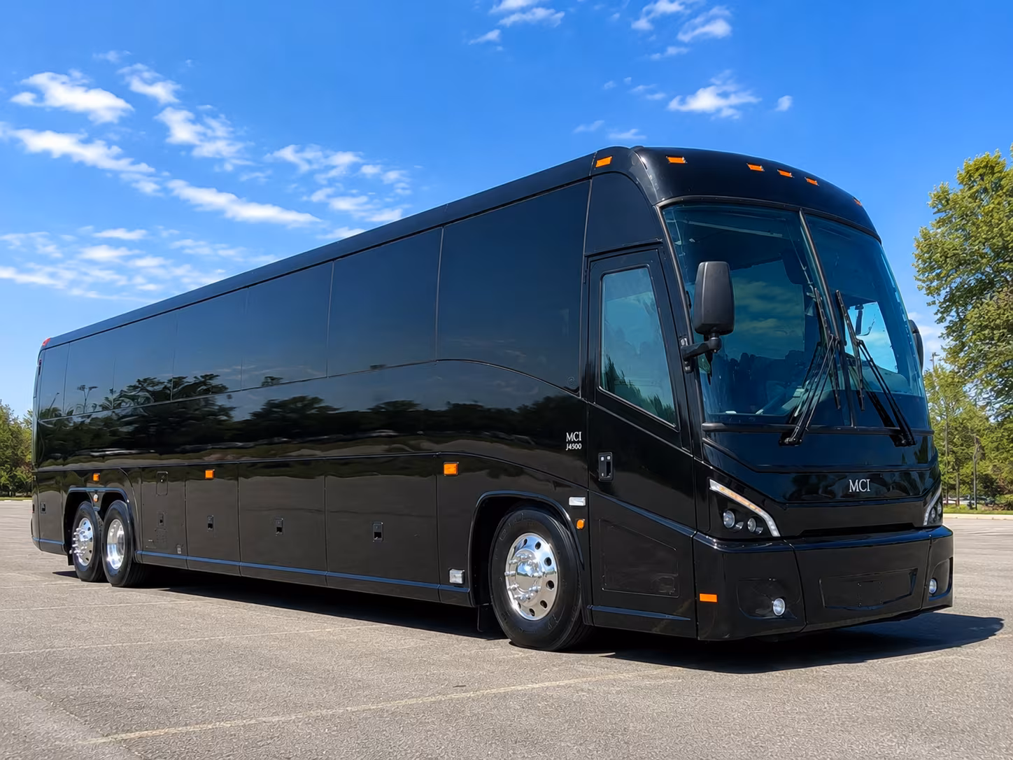 Chesapeake Corporate Transportation party bus exterior