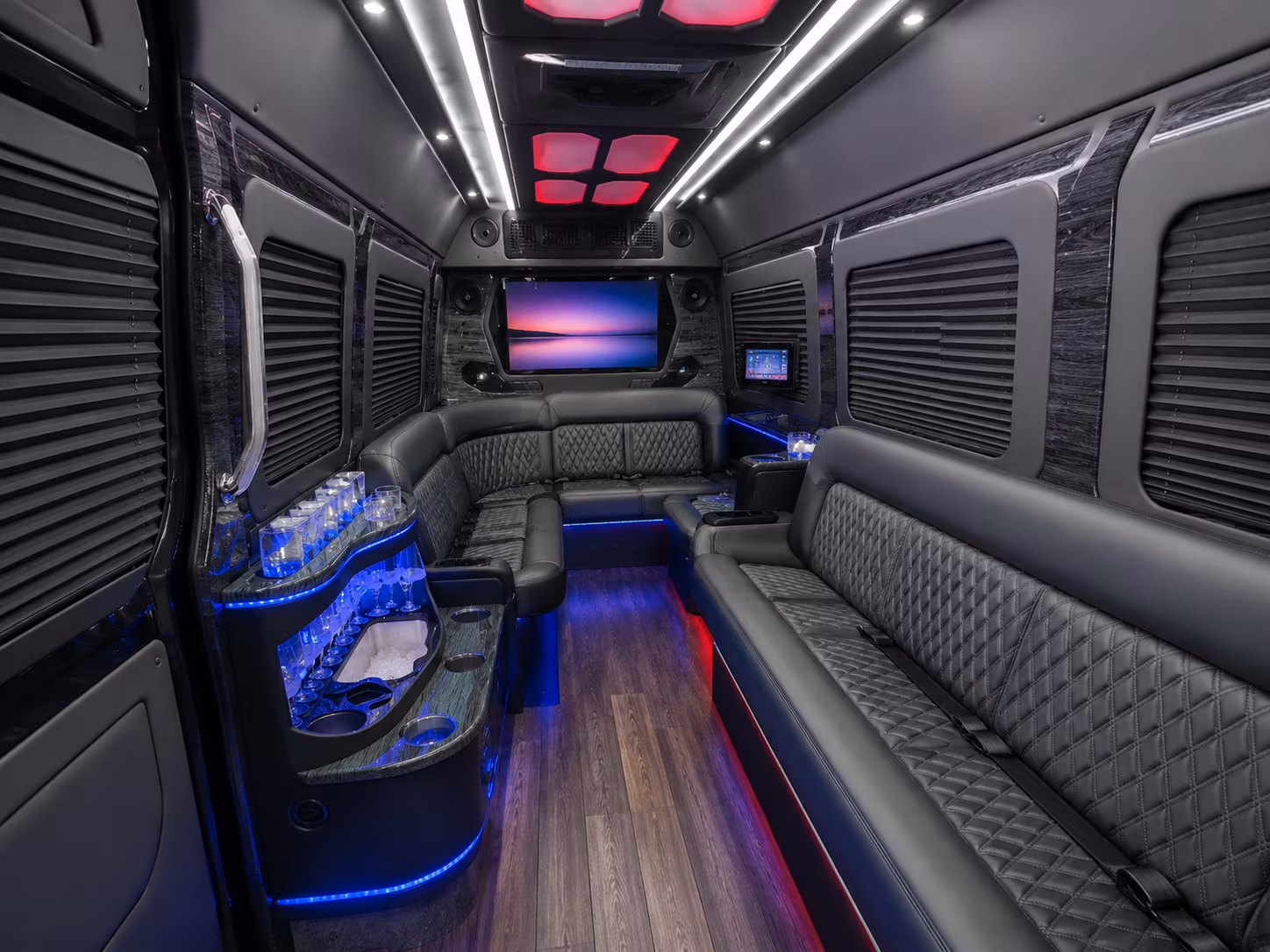 Chesapeake Corporate Transportation party bus exterior