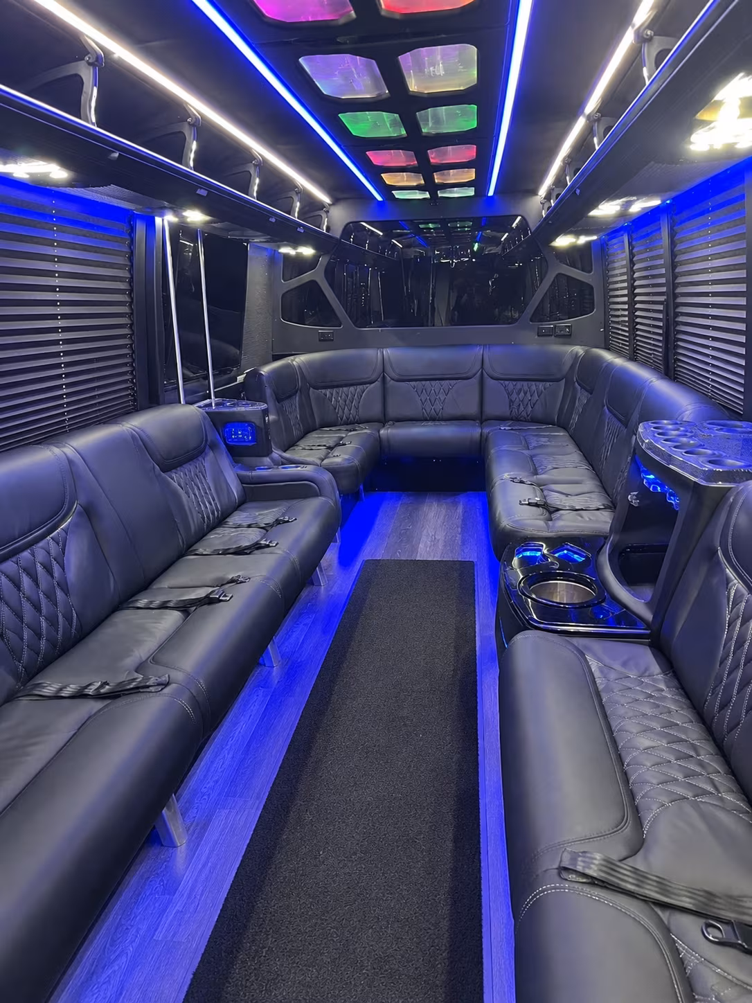 Chesapeake Private Event Transportation party bus exterior