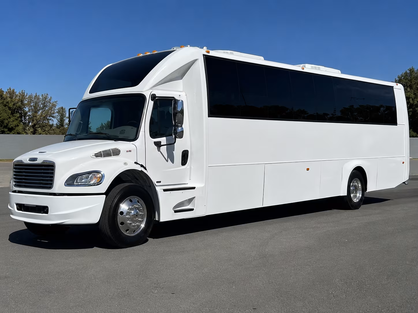 Chesapeake Prom & Homecoming Transportation party bus exterior