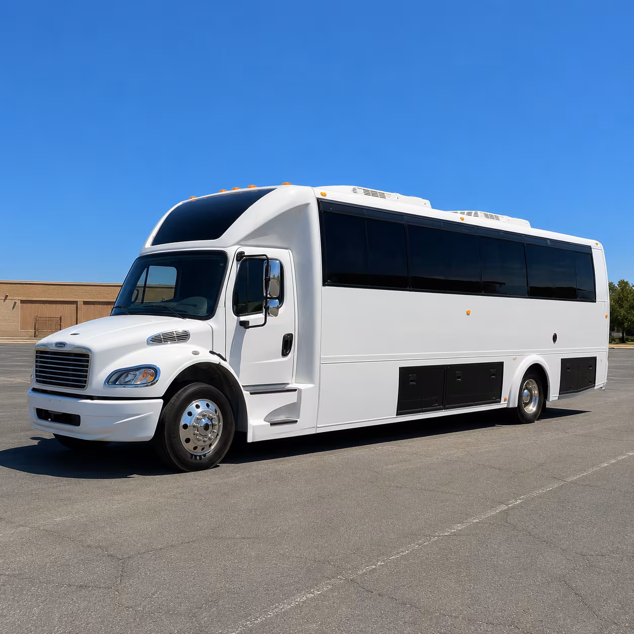 Chesapeake Prom & Homecoming Transportation party bus exterior
