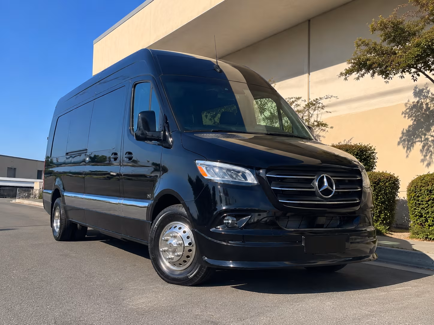 Chesapeake School Event Transportation party bus exterior