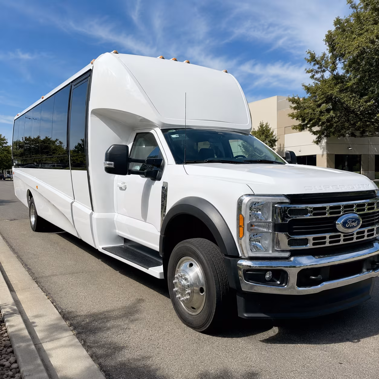Chesapeake School Event Transportation party bus interior