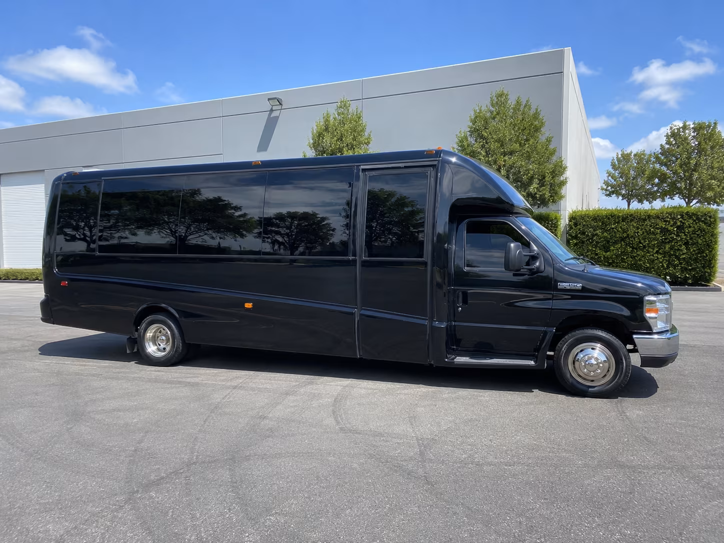 Chesapeake Wedding Transportation party bus exterior