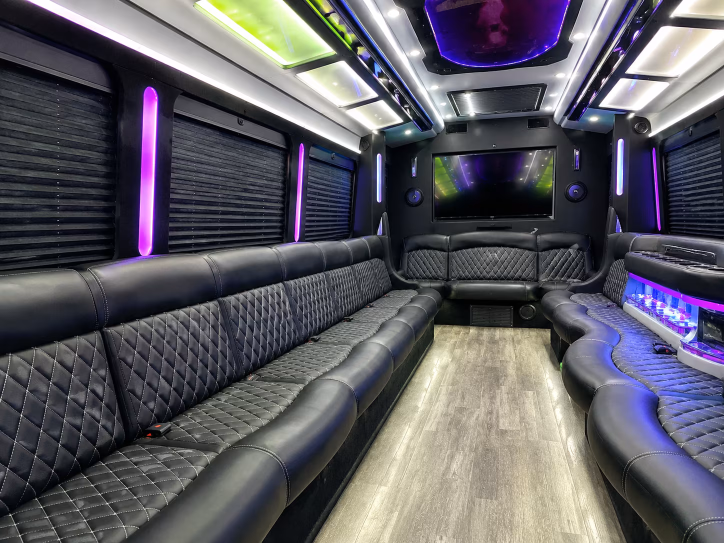 Chesapeake Winery Tour & Pub Crawl Transportation party bus exterior