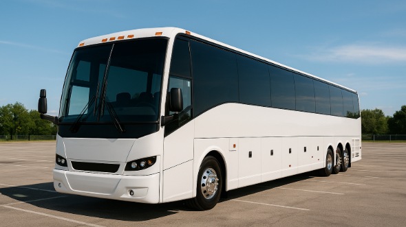 Exterior of Charter Bus Company Portsmouth's 40 Passenger Party Bus in Portsmouth