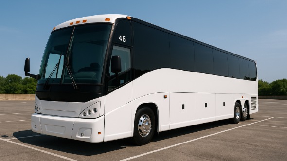 Exterior of Charter Bus Company Wilmington's 40 Passenger Party Bus in Wilmington