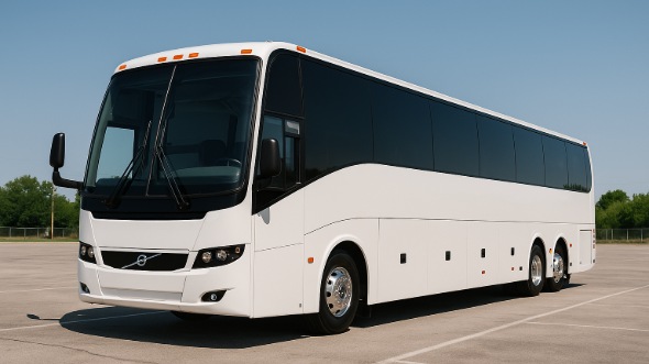 Exterior of Charter Bus Company Chesapeake's ADA Charter Bus in Chesapeake