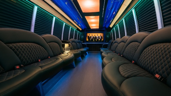 chesapeake 40 passenger party bus rental